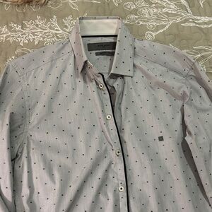 Givenchy Men's Shirt with Subtle Dot Pattern